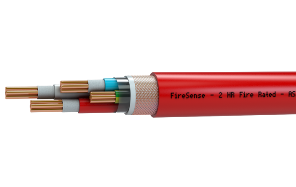 2HR Fire Rated Cable - 4.00mm 3C+E Screened